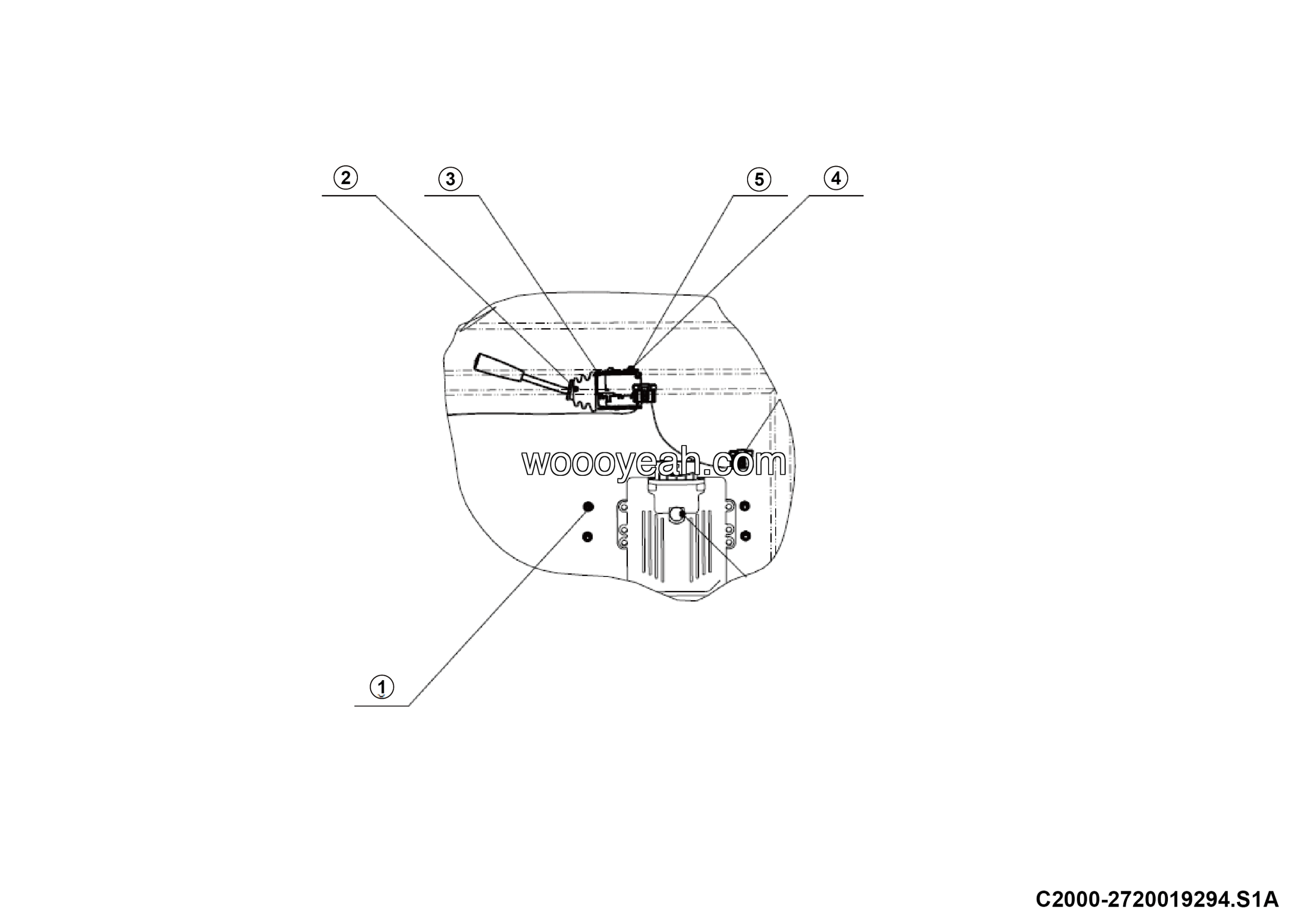 LGMG MT106H 2025 - Hyd retarder elec sys - C2000-2720019294.S1A
