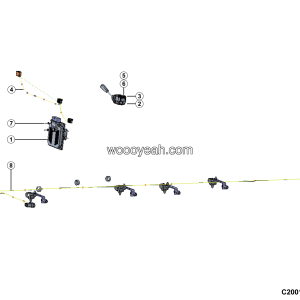 LGMG MT106H 2025 - Hydraulic retarder electrical system - C2001-2720016290