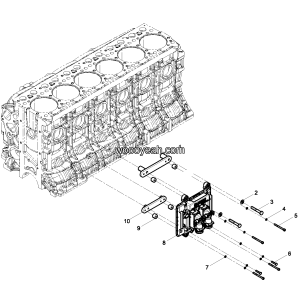 LGMG MT95 Mine Truck - Electronic control unit group - C28-4110001117013