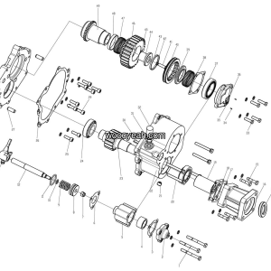 LGMG MT95 Mine Truck - Take power device - C9-4110001002012