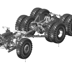 LGMG Off-Highway Dump Truck 2022 - Wheel assy - D0500-2752000065