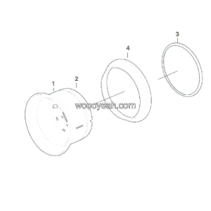 LGMG Off-Highway Dump Truck 2022 - Rim assy 11.25/2.0-25 - D0501-4110705266
