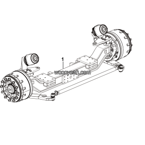 LGMG Off-Highway Dump Truck 2022 - Front axle assy - D0600-2706010667.S1A