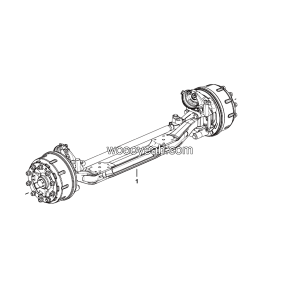 LGMG LGMG50T 2025 - Front axle installation assy 9.5T（RH） - D0600-2706010714