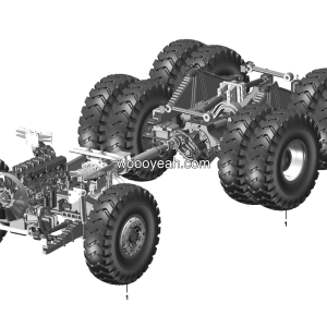 LGMG Off-Highway Dump Truck 2023 - Wheel assy - D0600-2752000058.S1A