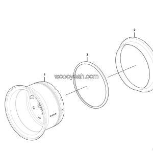 LGMG Off-Highway Dump Truck 2020 - Rim 11.25/2.0-25 - D0600-4110001458