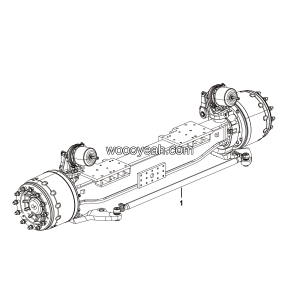 LGMG Off-Highway Dump Truck 2023 - Front axle assy - D0601-2706010664