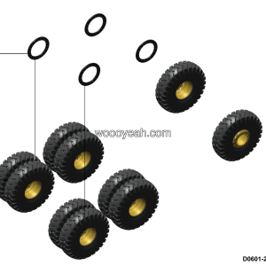 LGMG Off-Highway Dump Truck 2024 - Wheel assy - D0601-2752000060.S1A