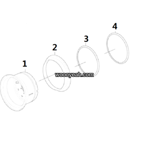 LGMG Off-Highway Dump Truck 2022 - Rim 13.00/2.5-25 - D0700-4110702182