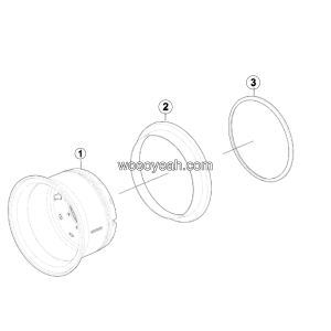 LGMG Off-Highway Dump Truck 2023 - Rim assy 11.25/2.0-25 - D0700-4110706921