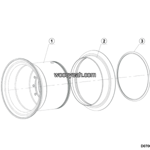 LGMG Off-Highway Dump Truck 2024 - Wheel 19.5/2.5-25 (tl tire) - D0700-4110707002