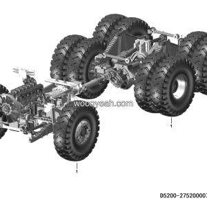 LGMG Off-Highway Dump Truck 2022 - Wheel assy - D5200-2752000075.S1A