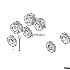 LGMG Off-Highway Dump Truck 2024 - WHEEL ASSEMBLY 16.00-25-36PR - D5200-2752000096.S1B