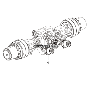 LGMG Off-Highway Dump Truck 2023 - Mid axle assy - E0700-2707010647.S1A