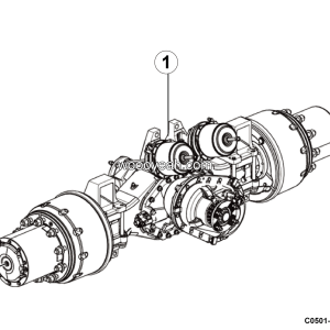 LGMG MT50 2025 - Mid axle installation px16t（i=5.92） - E0700-2707010864.S1A