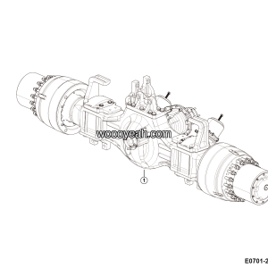 LGMG Off-Highway Dump Truck 2024 - Middle axle installation - E0701-2707010856.S1A