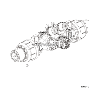 LGMG ？？？a？2？？？？？？？°a？2？¨？？？| 2025 - Center axle installation hd16t(i=6.72) - E0701-2707010906.S1A