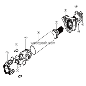 LGMG Off-Highway Dump Truck 2023 - Drive Shaft - F0700-4110706890