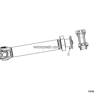LGMG CMT106 2025 - Front drive shaft lg09-qcdz-915 - F0700-4110708470