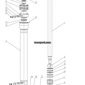 LGMG Hydraulic excavator 2025 - CYLINDER - F0700-4120709673