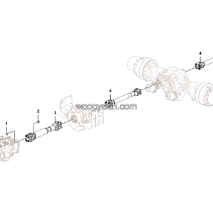 LGMG Off-Highway Dump Truck 2022 - Drive shaft assy - F0900-2709010195.S1A