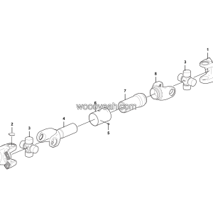 LGMG Off-Highway Dump Truck 2021 - Drive shaft assy - F0900-4110000392