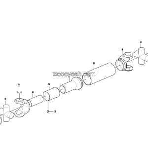 LGMG RTH100 2025 - Drive shaft assy - F0900-4110000957