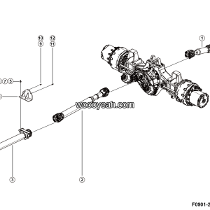 LGMG ？？？a？2？？？？？？？°a？2？¨？？？| 2025 - Transmission shaft installation - F0901-2709010622.S1A