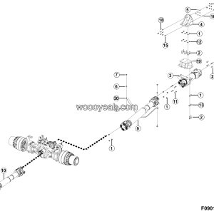 LGMG Off-Highway Dump Truck 2023 - Transmission shaft assy - F0901-2709010686