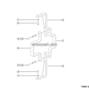 LGMG Off-Highway Dump Truck 2023 - Transmission shaft protection installation - F0901-2709010770.S1A