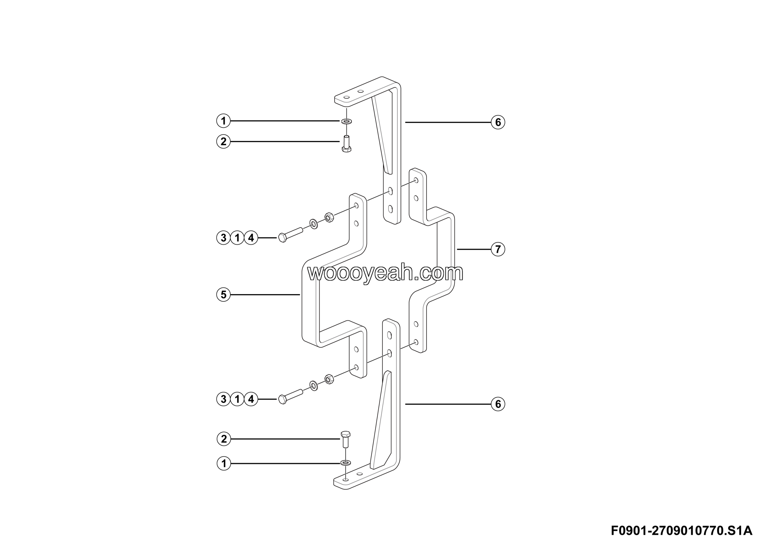 LGMG Off-Highway Dump Truck 2023 - Transmission shaft protection installation - F0901-2709010770.S1A