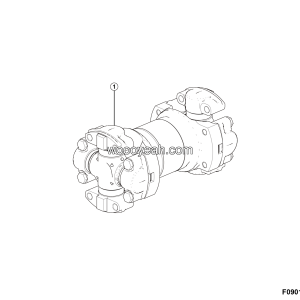 LGMG CMT96A 2025 - Front drive shaft  lg09-qcdz-360 - F0901-4110708316