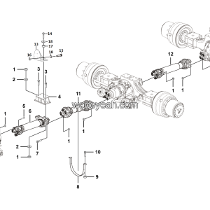 LGMG Off-Highway Dump Truck 2022 - Drive shaft assy - F0902-2709010323