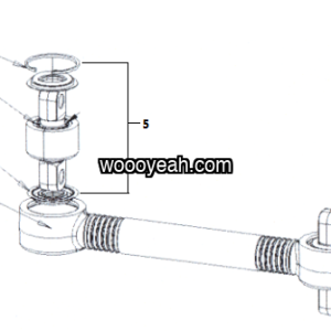 LGMG Off-Highway Dump Truck 2024 - Thrust rod - G0700-4110705693
