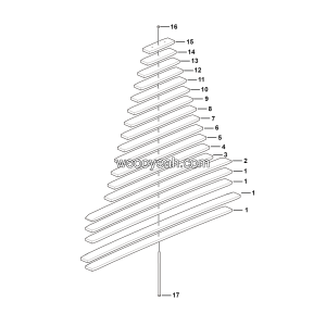 LGMG Off-Highway Dump Truck 2023 - Rear leaf spring assy LG12-18*5*120*27 - G1100-4110705821