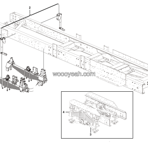 LGMG MT60D Mine Truck - Suspension assy - G1200-2712011823.S