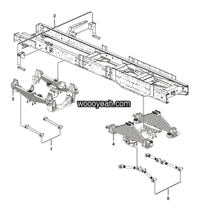 LGMG Off-Highway Dump Truck 2021 - Suspension assy - G1200-2712017001