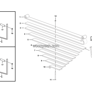 LGMG Off-Highway Dump Truck 2024 - LH front leaf spring assy - G1200-4110000809