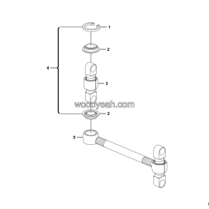 LGMG MT50 2025 - Upper thrust rod assy - G1200-4110001029