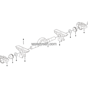 LGMG CMT66 2025 - Balance suspension assy - G1200-4110002026