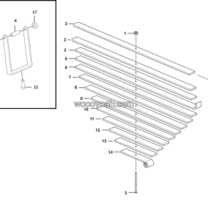 LGMG Off-Highway Dump Truck 2023 - Front leaf spring assy - G1200-4110702450