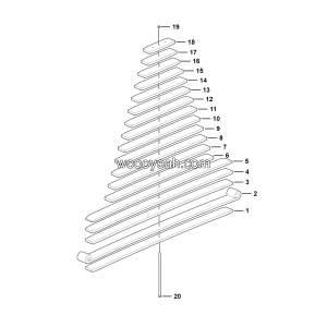 LGMG Off-Highway Dump Truck 2022 - rear leaf spring assy LG12-HBH-27 - G1200-4110703078