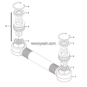 LGMG MT106H 2025 - Lower thrust rod assy LG12-601 - G1200-4110703195