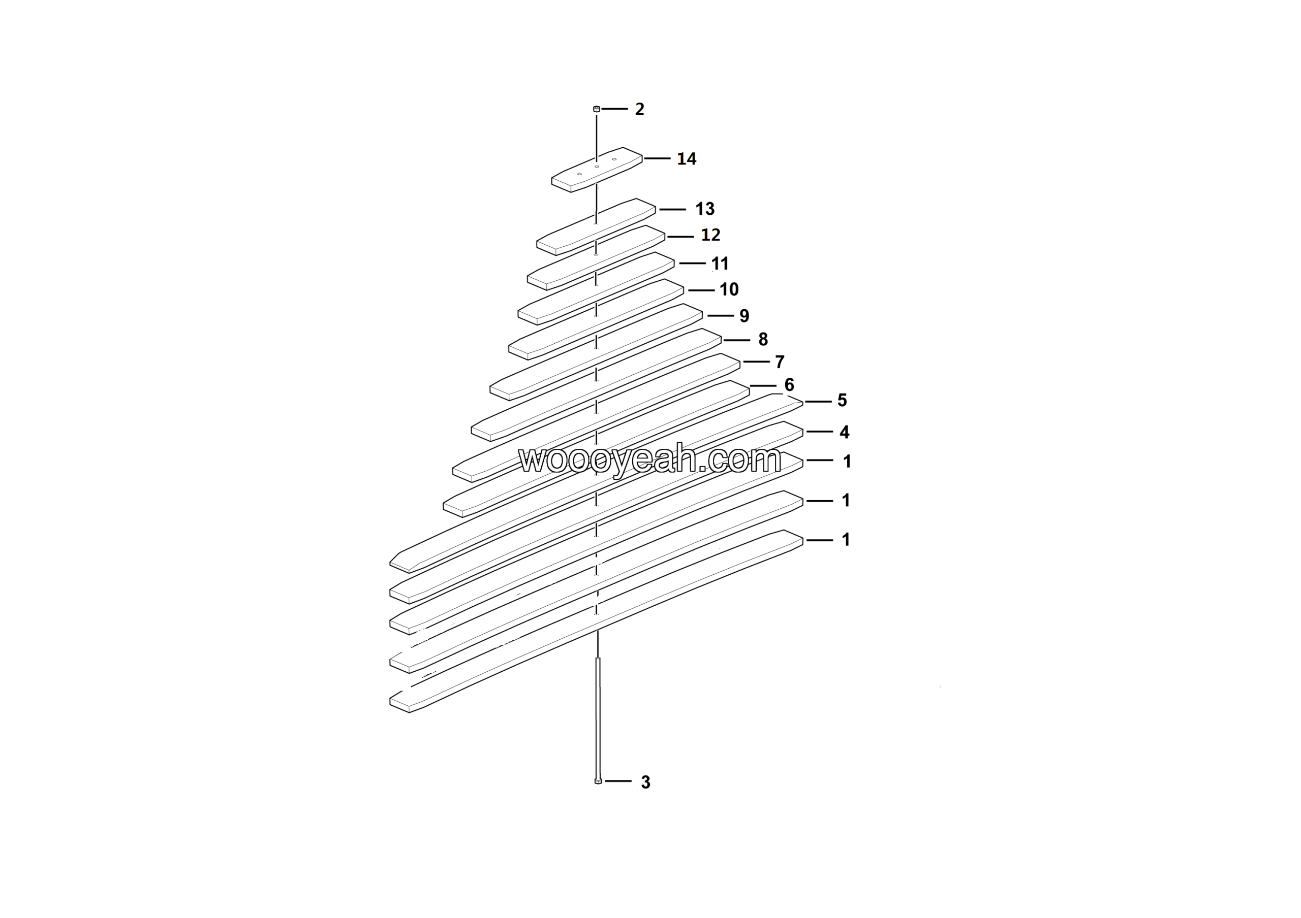 LGMG Off-Highway Dump Truck 2023 - Rear leaf spring assy - G1200-4110705818