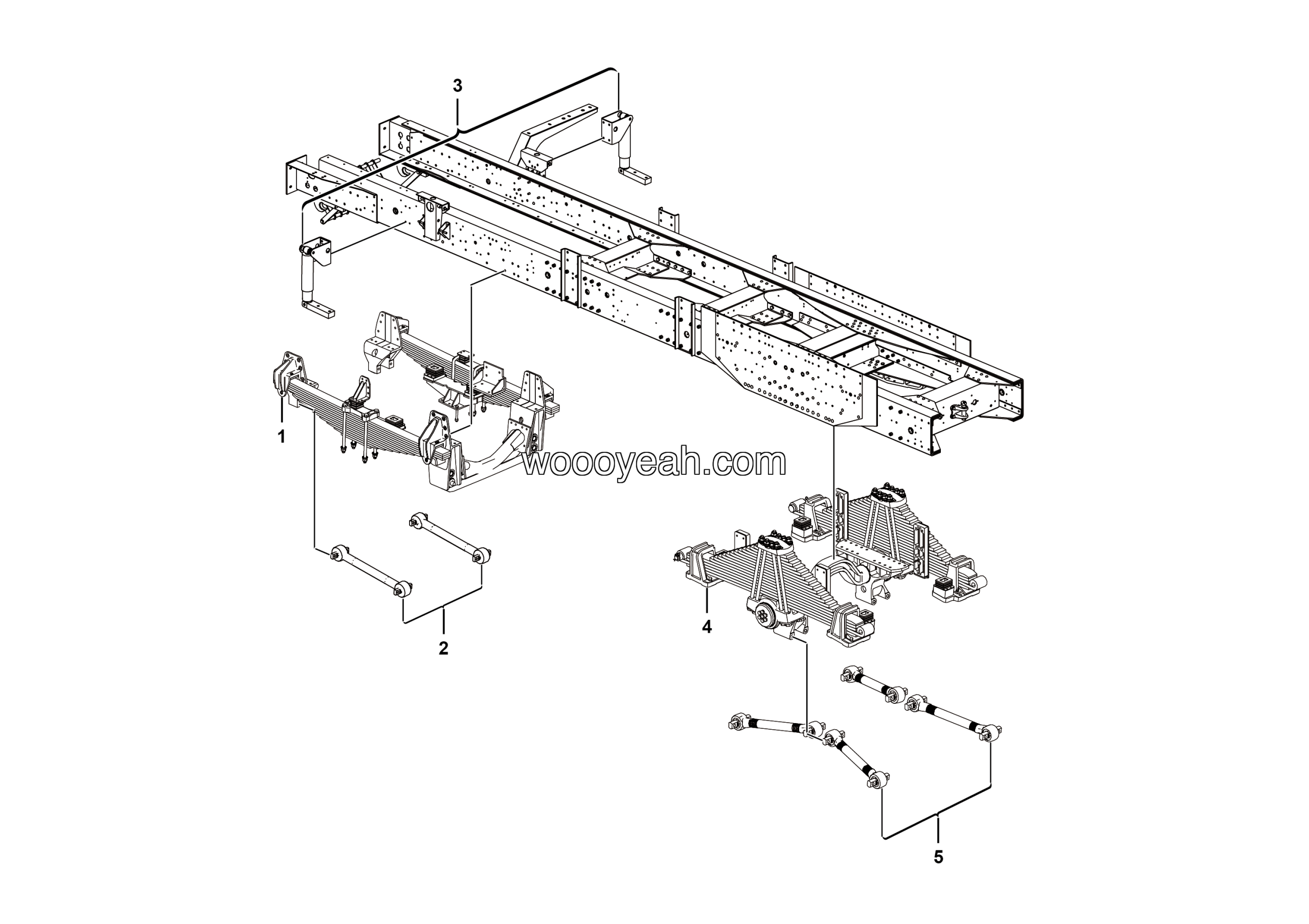 LGMG Off-Highway Dump Truck 2022 - Suspension assy - G1201-2712011988