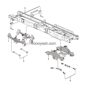 LGMG Off-Highway Dump Truck 2021 - Suspension assy - G1201-2712011988
