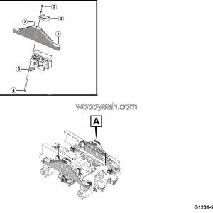 LGMG MT106H 2025 - Rear leaf spring installation - G1201-2712017270.S1B
