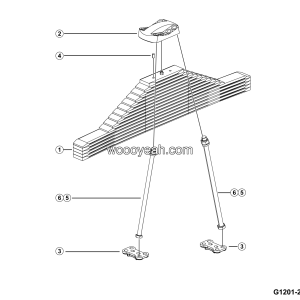LGMG Off-Highway Dump Truck 2024 - Rr leaf spring installation - G1201-2712017605.S1C