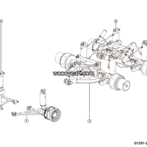 LGMG Off-Highway Dump Truck 2024 - Suspension assy - G1201-2712017828.S1A