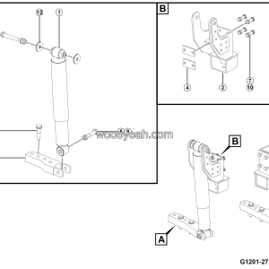 LGMG ？？？a？2？？？？？？？°a？2？¨？？？| 2025 - Shock absorber installation - G1201-2712017862.S1E-G1